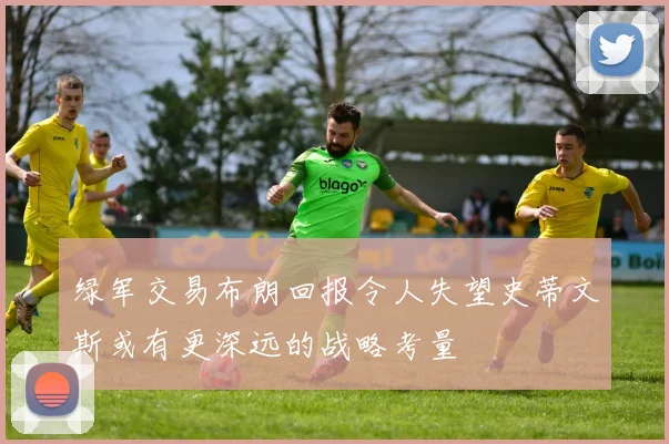 绿军交易布朗回报令人失望史蒂文斯或有更深远的战略考量